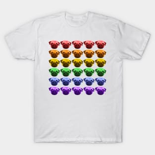 Pug Pride LGBTQ Gay Dog Lover T-Shirt